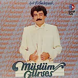 MÜSLÜM GÜRSES - BİR FIRTINA KOPACAK (RENKLİ PLAK) (İKİNCİ EL)
