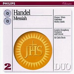 HANDEL - COLIN DAVIS - MESSIAH (2CD)