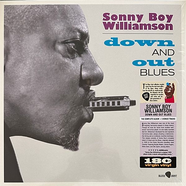 SONNY BOY WILLIAMSON - DOWN AND OUT BLUES PLAK ÖN